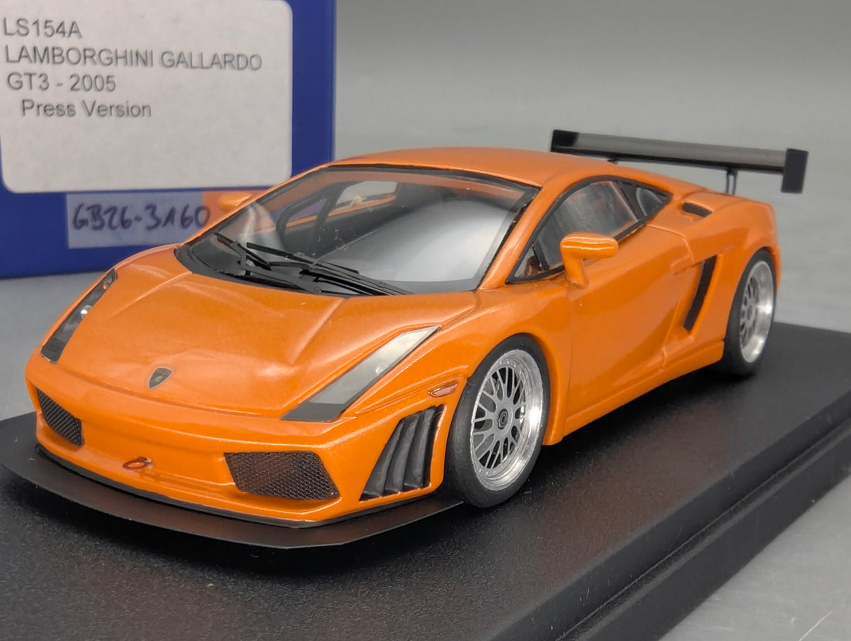 Modellautos 1:43 Looksmart LS154A Lamborghini Gallardo GT3 2005 Press Ver. OVP
