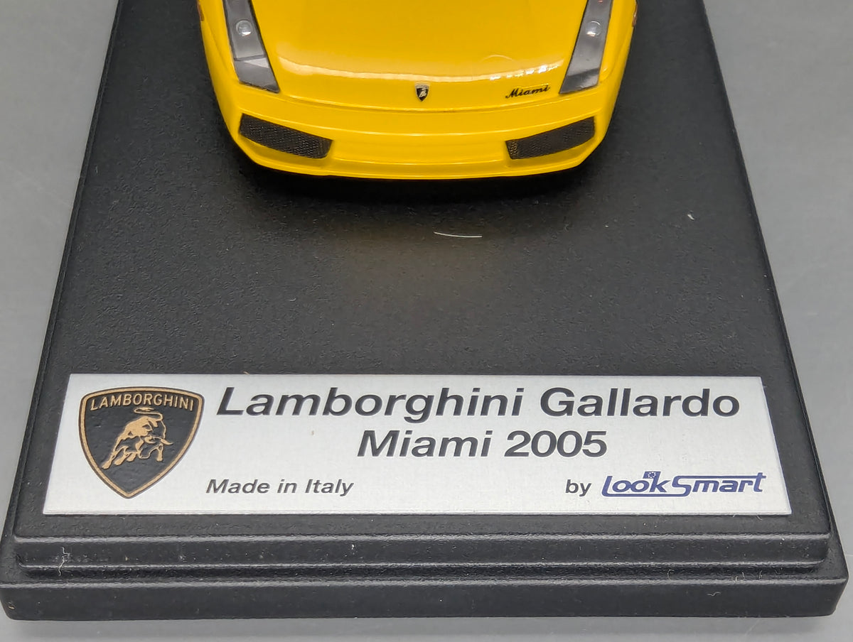 Modellautos 1:43 Looksmart LS157 Lamborghini Gallardo Miami 2005 mit OVP