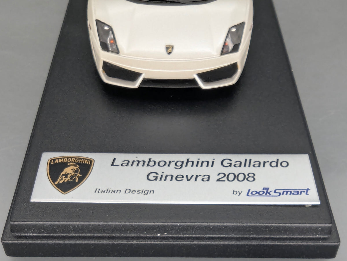 Modellautos 1:43 Looksmart LS302A Lamborghini Gallardo LP560-4 2008 Weiß mit OVP