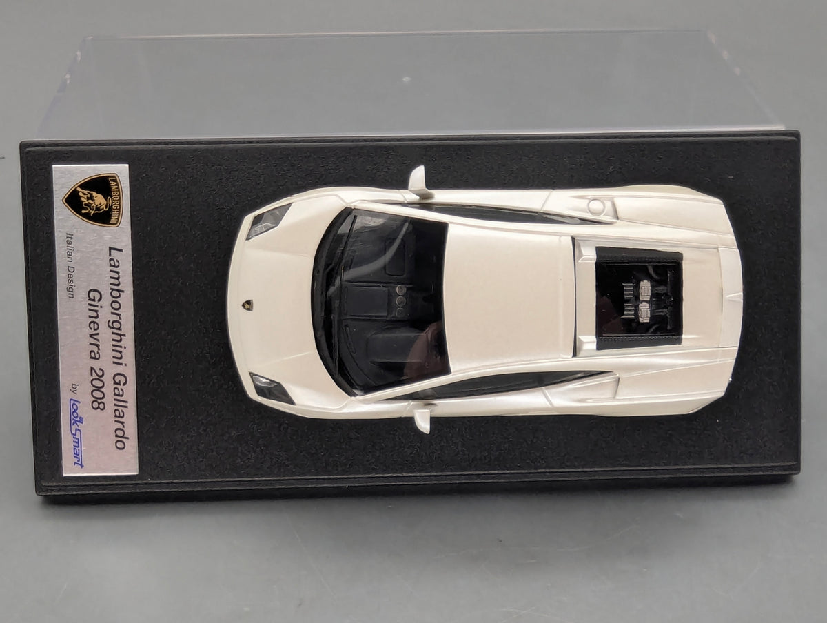 Modellautos 1:43 Looksmart LS302A Lamborghini Gallardo LP560-4 2008 Weiß mit OVP