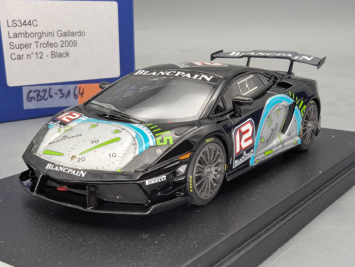 Modellautos 1:43 Looksmart LS2344 Lamborghini Gallardo Super Trofeo 2009 #12 OVP