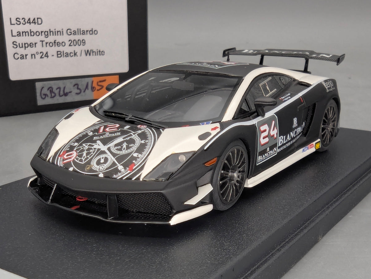 Modellautos 1:43 Looksmart LS344D Lamborghini Gallardo Super Trofeo 2009 #24 OVP