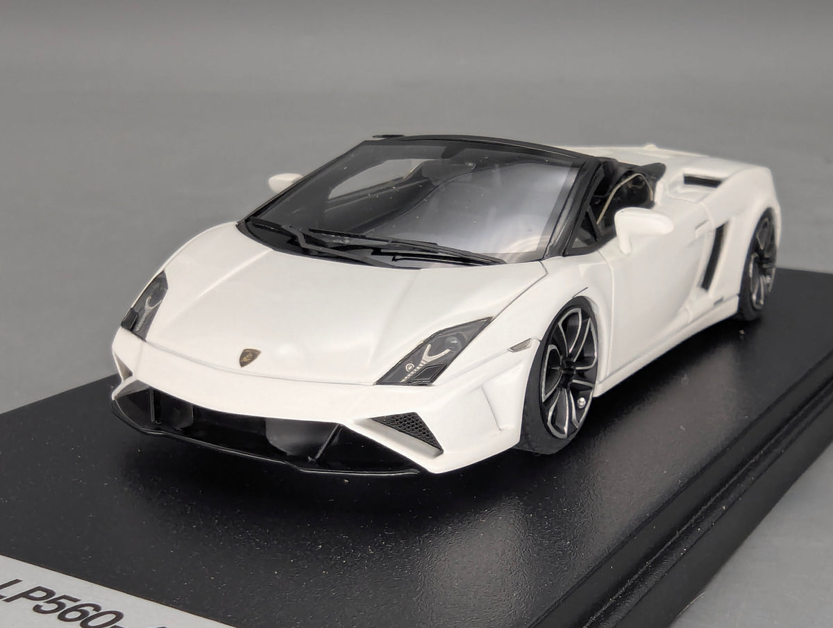 Modellautos 1:43 Looksmart LS412A Lamborghini Gallardo LP560-4 Spyder Weiß OVP