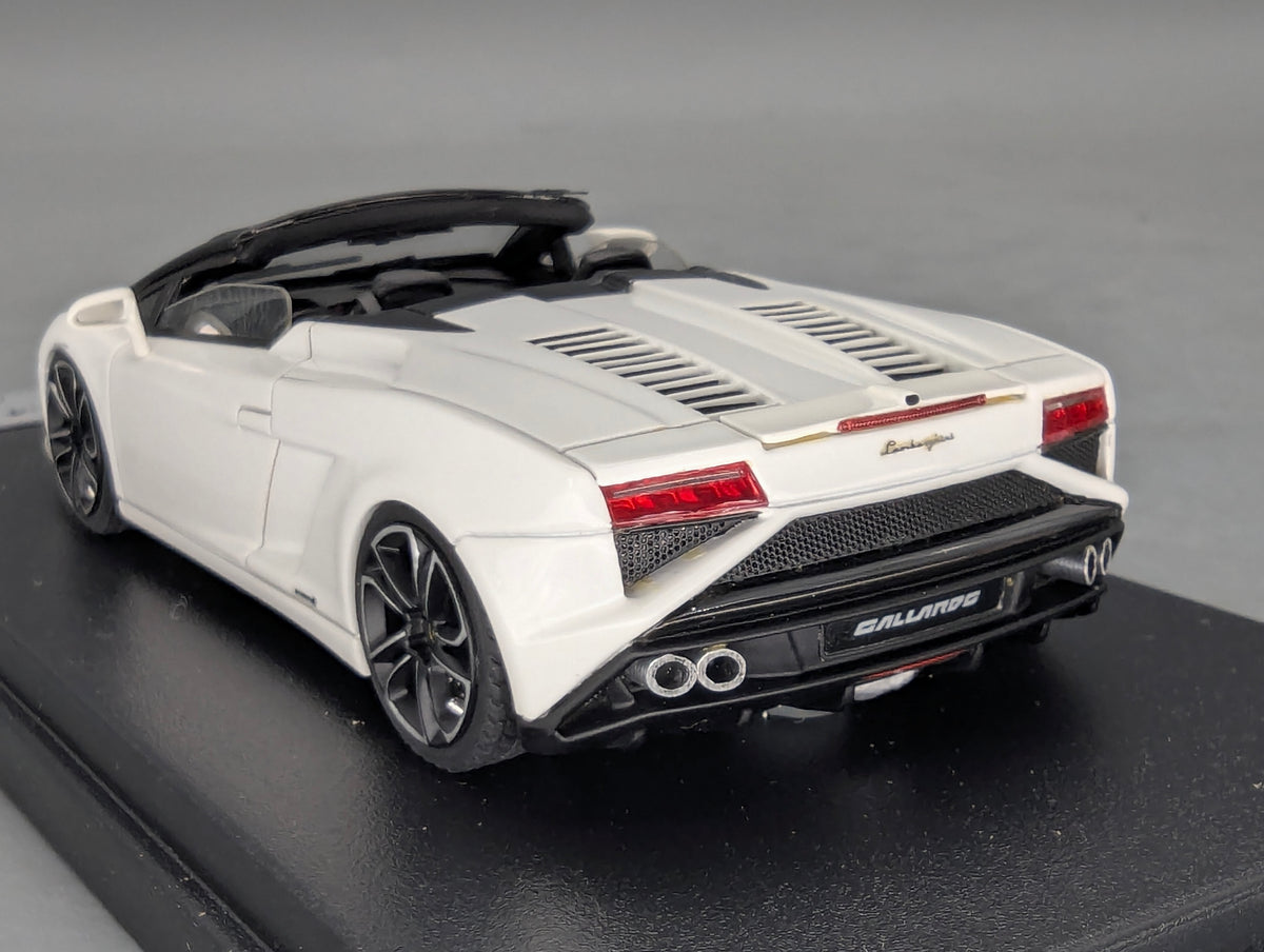 Modellautos 1:43 Looksmart LS412A Lamborghini Gallardo LP560-4 Spyder Weiß OVP