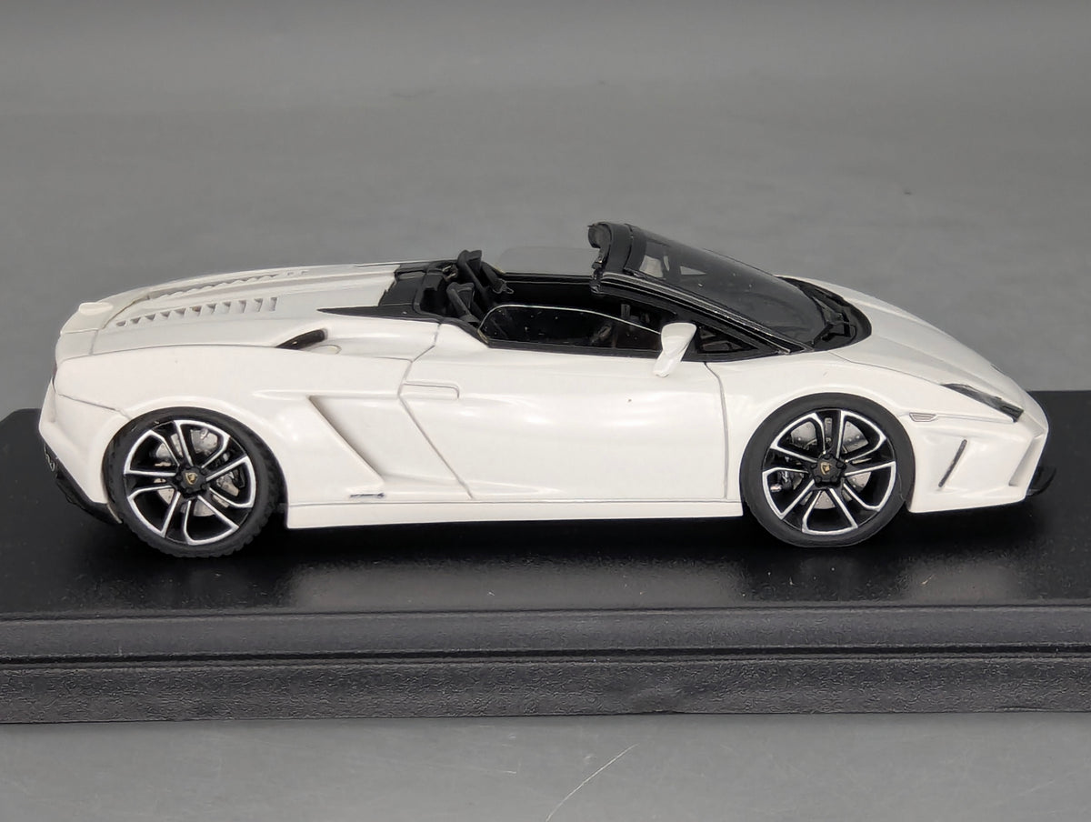 Modellautos 1:43 Looksmart LS412A Lamborghini Gallardo LP560-4 Spyder Weiß OVP