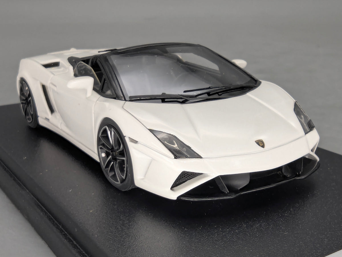 Modellautos 1:43 Looksmart LS412A Lamborghini Gallardo LP560-4 Spyder Weiß OVP