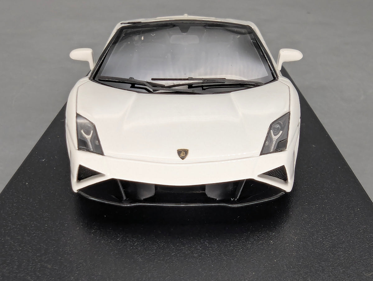 Modellautos 1:43 Looksmart LS412A Lamborghini Gallardo LP560-4 Spyder Weiß OVP