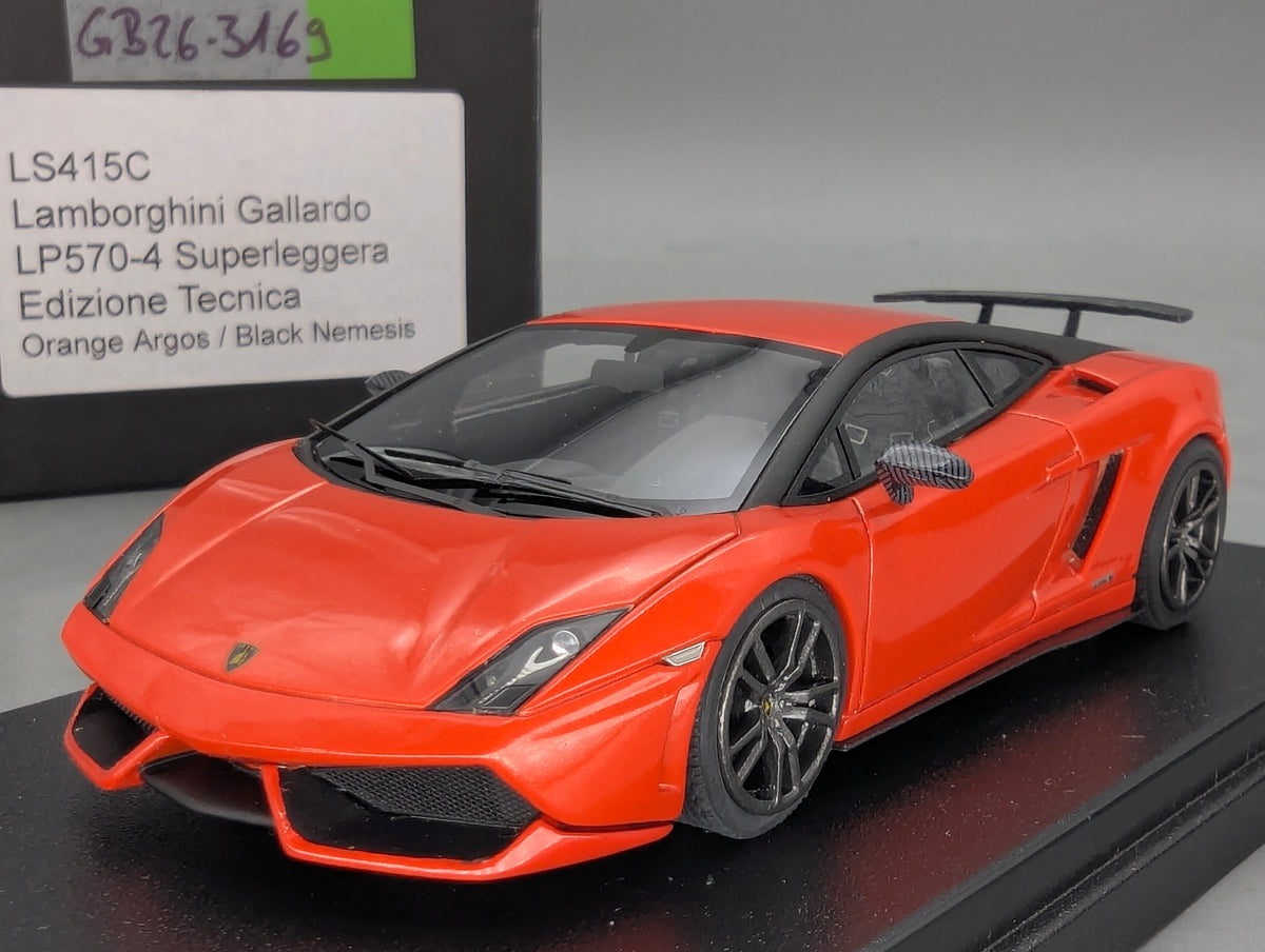 Modellautos 1:43 Looksmart LS415C Lamborghini Gallardo LP570-4 SL Orange mit OVP