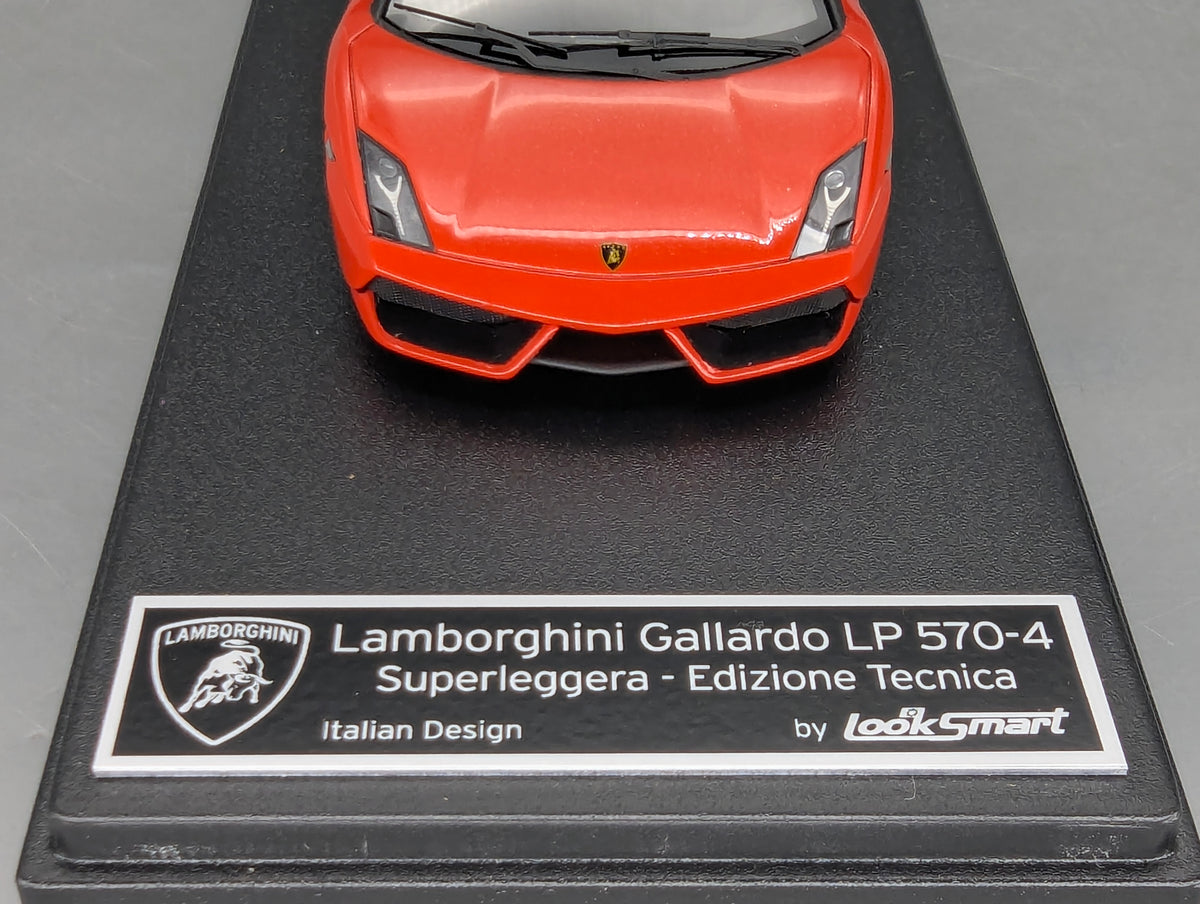 Modellautos 1:43 Looksmart LS415C Lamborghini Gallardo LP570-4 SL Orange mit OVP