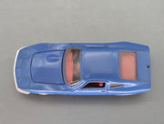 Modellauto 1:43 Dinky Toys 1421 Opel GT 1900 Blau mit OVP
