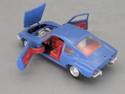 Modellauto 1:43 Dinky Toys 1421 Opel GT 1900 Blau mit OVP