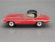 Modellauto 1:43 Dinky Toys 120 Jaguar E-Type Rot mit OVP