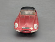 Modellauto 1:43 Dinky Toys 120 Jaguar E-Type Rot mit OVP