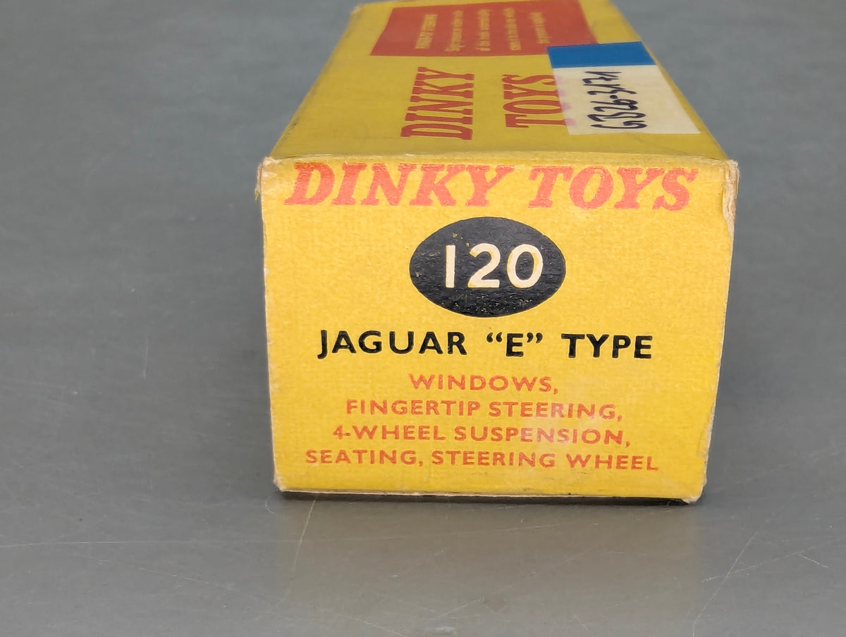 Modellauto 1:43 Dinky Toys 120 Jaguar E-Type Rot mit OVP