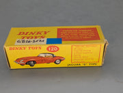 Modellauto 1:43 Dinky Toys 120 Jaguar E-Type Rot mit OVP