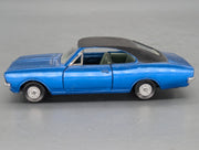 Modellauto 1:43 Dinky Toys 179 heute Mattel Opel Commodore Blau mit OVP