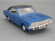Modellauto 1:43 Dinky Toys 179 heute Mattel Opel Commodore Blau mit OVP