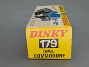 Modellauto 1:43 Dinky Toys 179 heute Mattel Opel Commodore Blau mit OVP