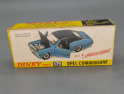 Modellauto 1:43 Dinky Toys 179 heute Mattel Opel Commodore Blau mit OVP