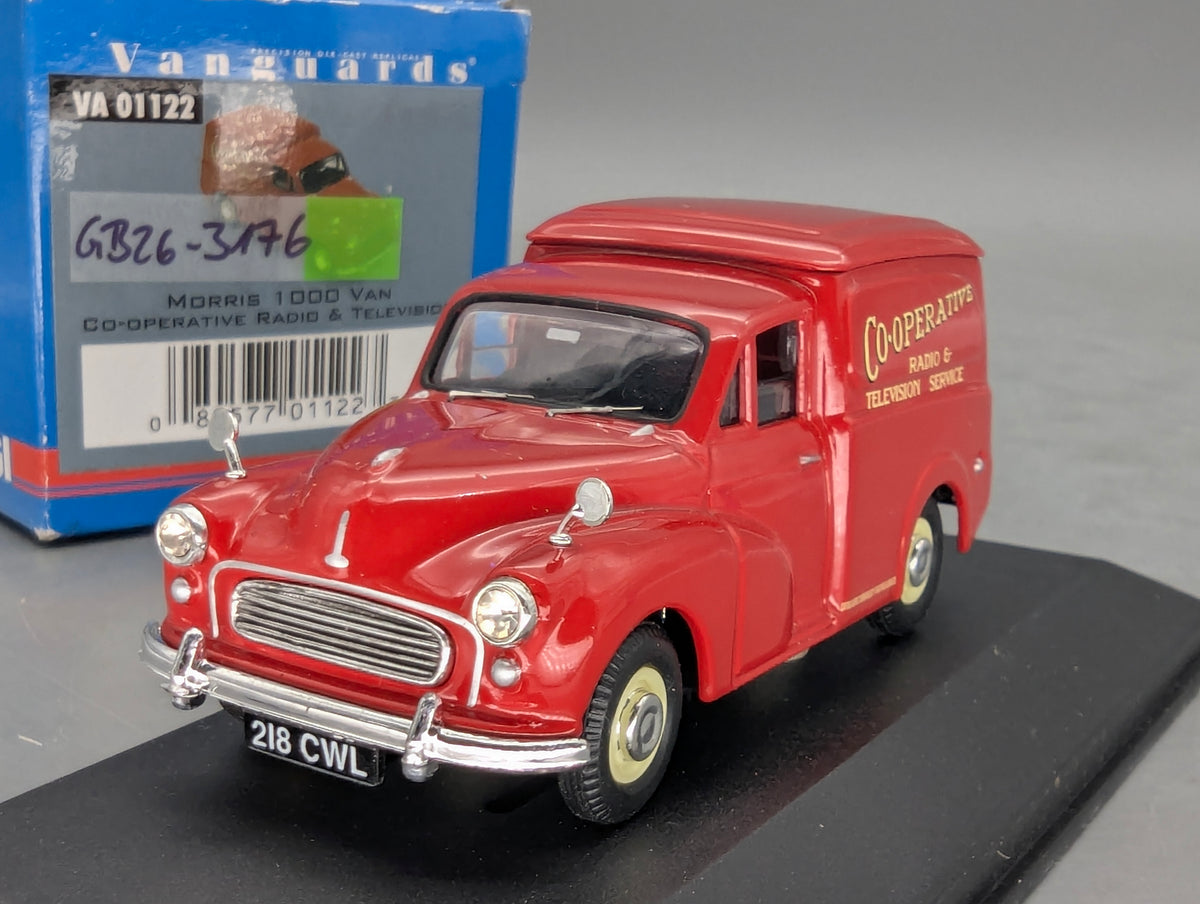 Modellautos 1:43 Vanguards VA01122 Morris 1000 Van mit OVP