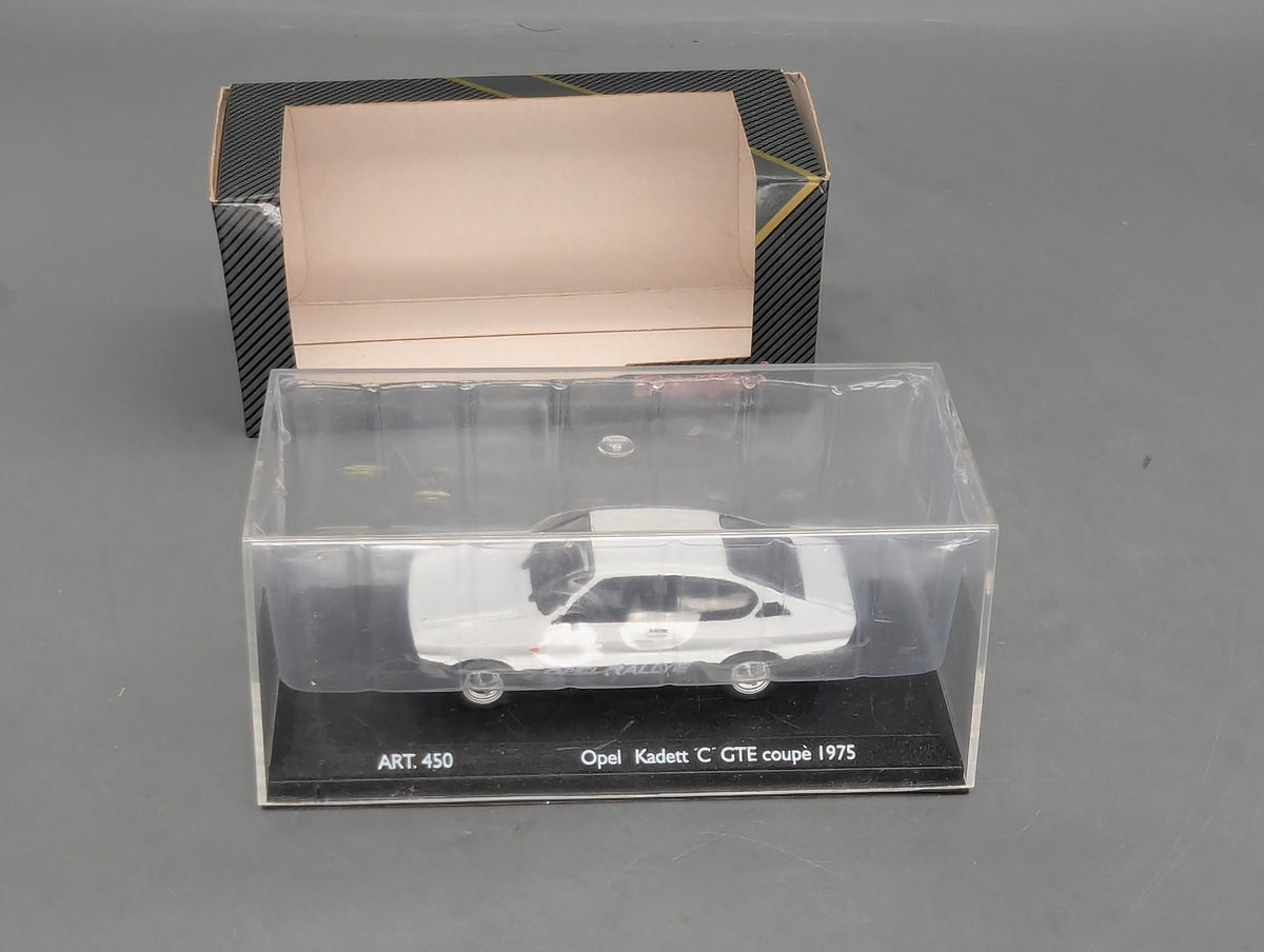 Modellautos 1:43 CDC Detail Cars 450 Opel Kadett C GTE Coupe 1975 Weiß mit OVP