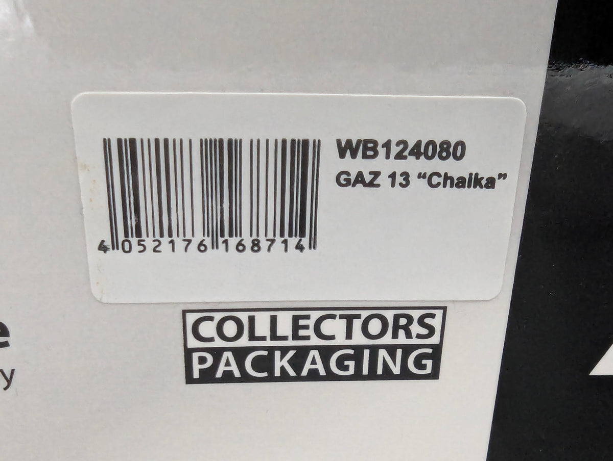 Modellautos 1:24 Whitebox WB 124080 GAZ 13 Chaika Schwarz mit OVP
