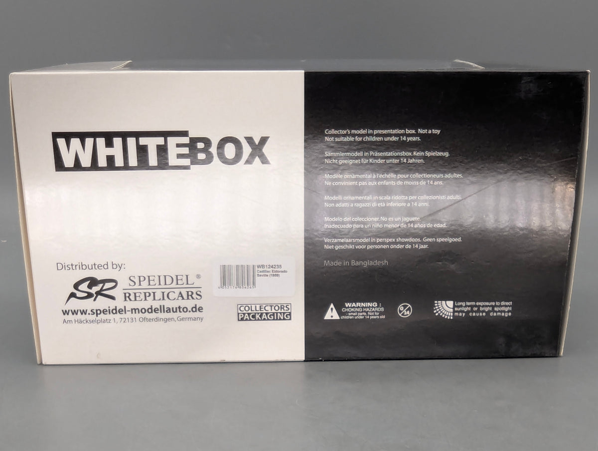 Modellautos 1:24 Whitebox WB 124235 Cadillac Eldorado Seville 1959 mit OVP