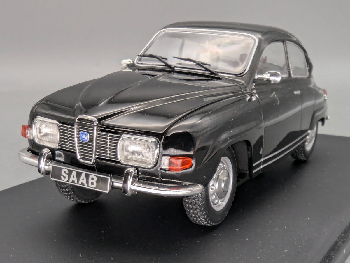 Modellautos 1:24 Whitebox WB 124051 Saab 96 V4 1970 Schwarz mit OVP