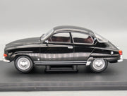Modellautos 1:24 Whitebox WB 124051 Saab 96 V4 1970 Schwarz mit OVP