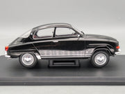 Modellautos 1:24 Whitebox WB 124051 Saab 96 V4 1970 Schwarz mit OVP