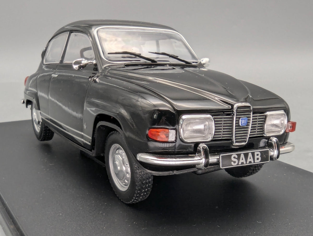 Modellautos 1:24 Whitebox WB 124051 Saab 96 V4 1970 Schwarz mit OVP