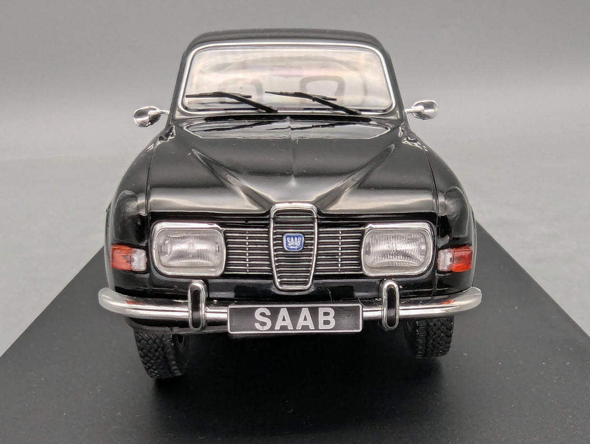 Modellautos 1:24 Whitebox WB 124051 Saab 96 V4 1970 Schwarz mit OVP