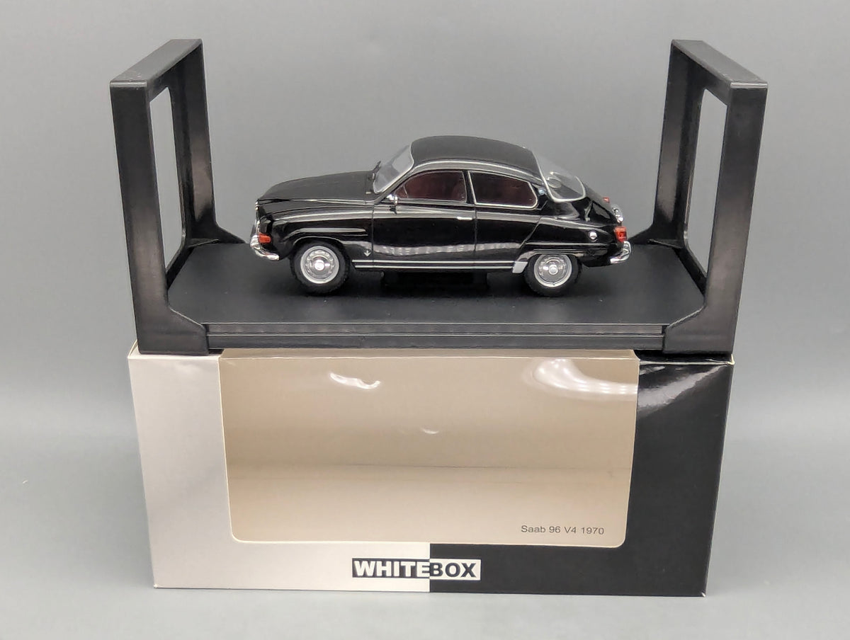 Modellautos 1:24 Whitebox WB 124051 Saab 96 V4 1970 Schwarz mit OVP