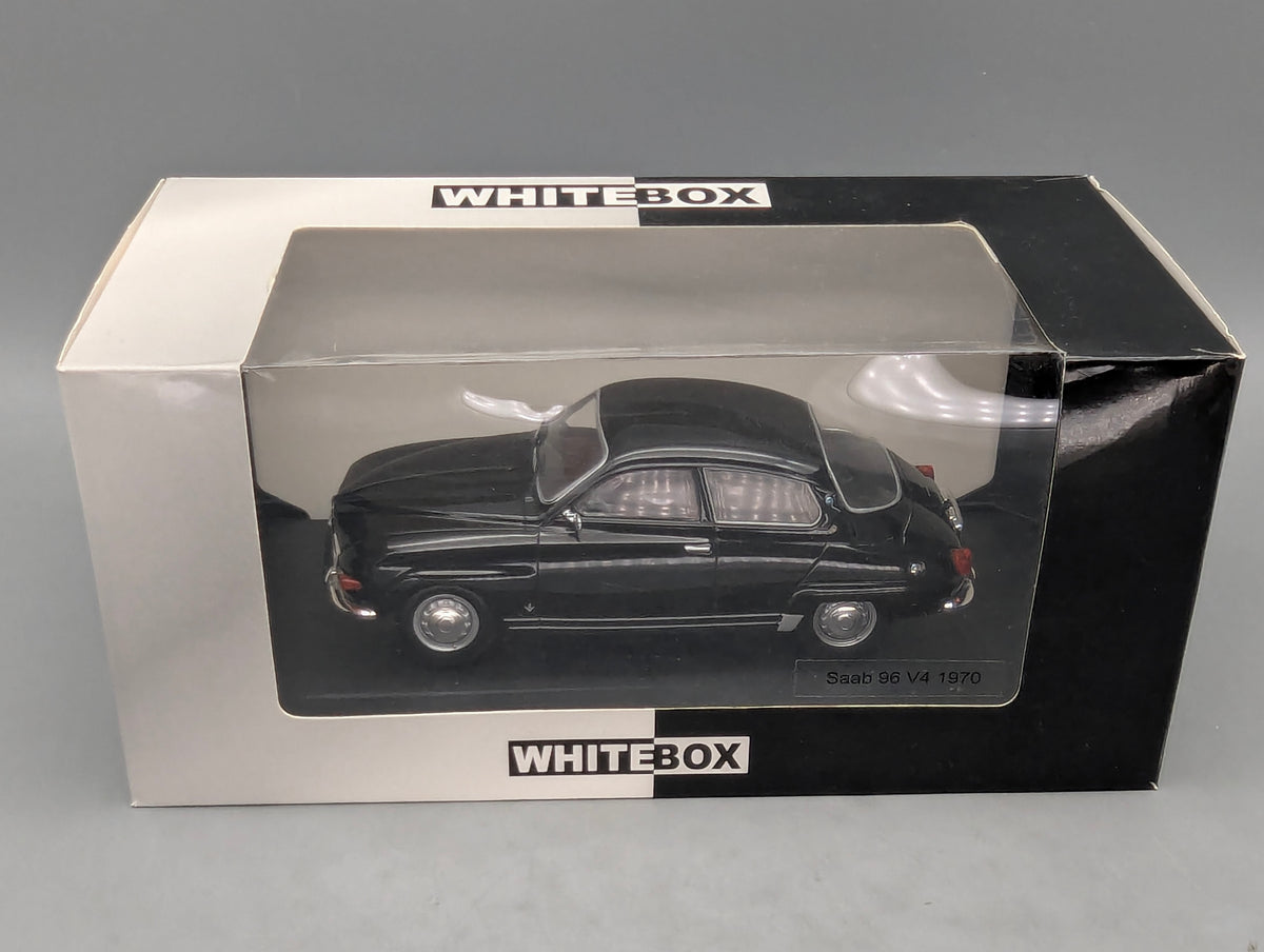 Modellautos 1:24 Whitebox WB 124051 Saab 96 V4 1970 Schwarz mit OVP