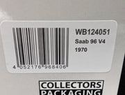 Modellautos 1:24 Whitebox WB 124051 Saab 96 V4 1970 Schwarz mit OVP
