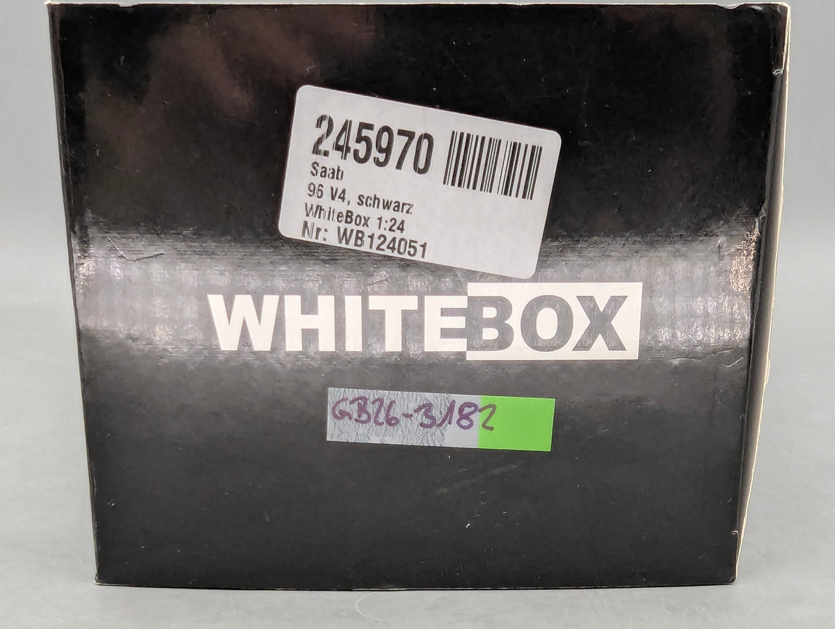 Modellautos 1:24 Whitebox WB 124051 Saab 96 V4 1970 Schwarz mit OVP