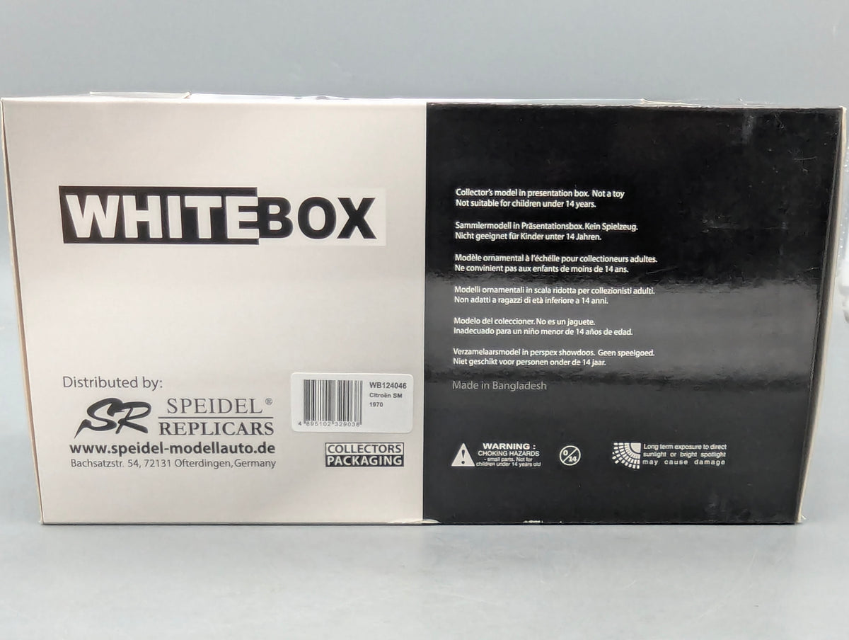 Modellautos 1:24 Whitebox WB 124046 Citroen SM 1970 mit OVP