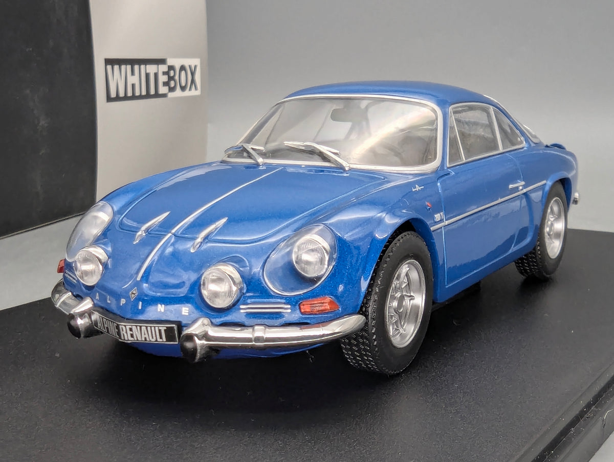 Modellautos 1:24 Whitebox WB 124058 Alpine Renault A110 1300 Metallic Blau OVP