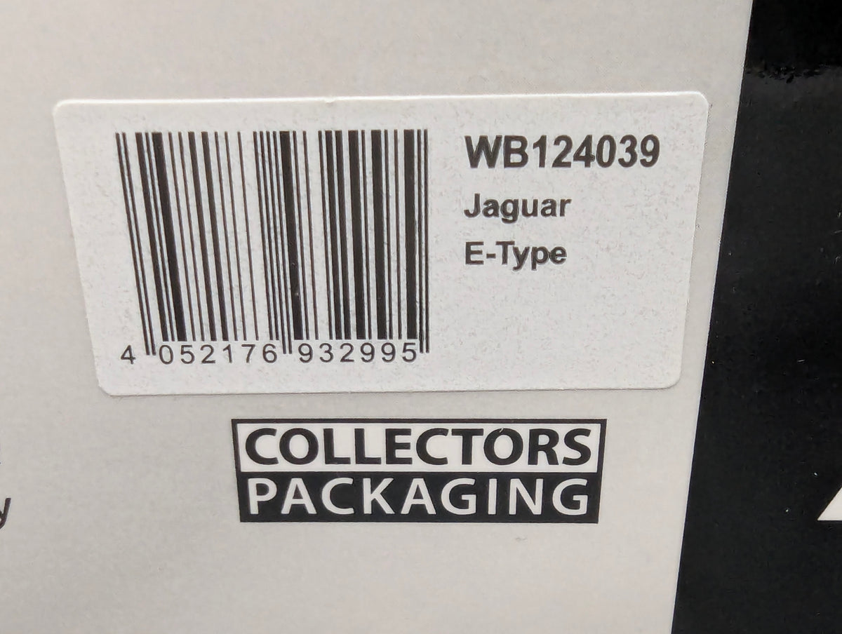 Modellautos 1:24 Whitebox WB 124039 Jaguar E-Type Metallic Blau OVP