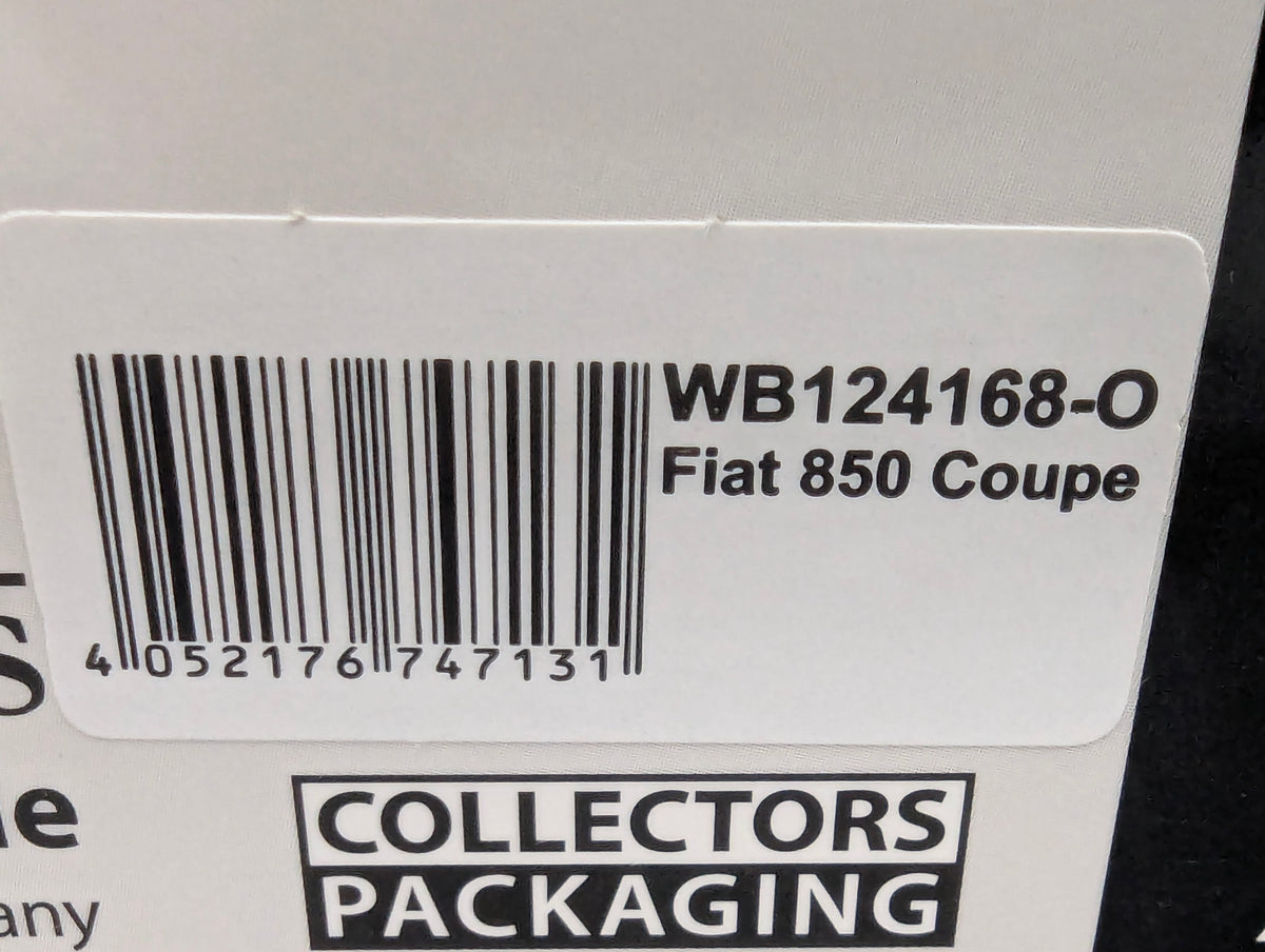 Modellautos 1:24 Whitebox WB 124168 Fiat 850 Coupe mit OVP