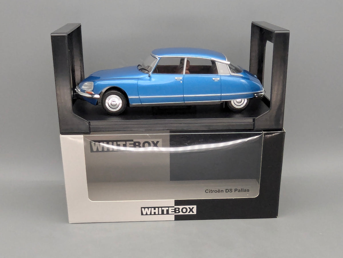 Modellautos 1:24 Whitebox WB 124127 Citroen DS 23 Pallas Metallic Blau mit OVP