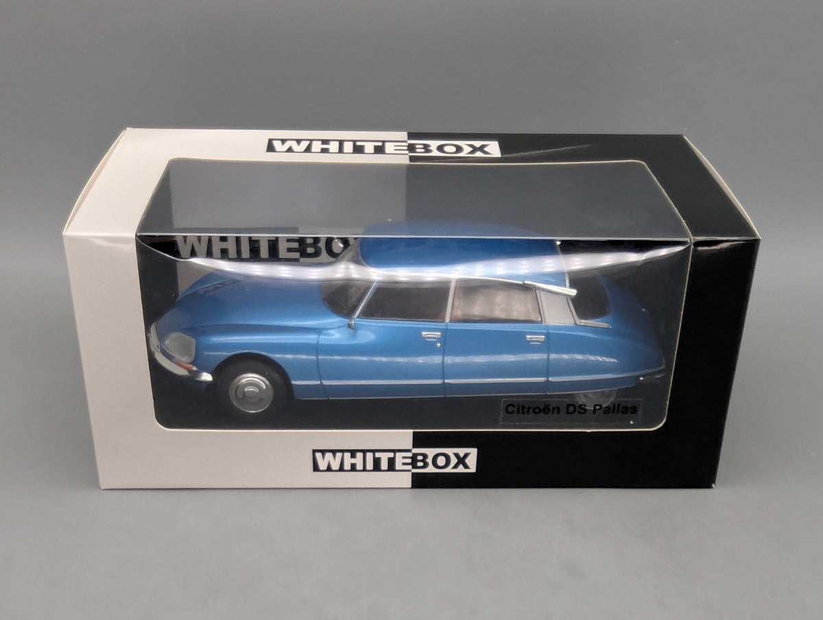 Modellautos 1:24 Whitebox WB 124127 Citroen DS 23 Pallas Metallic Blau mit OVP