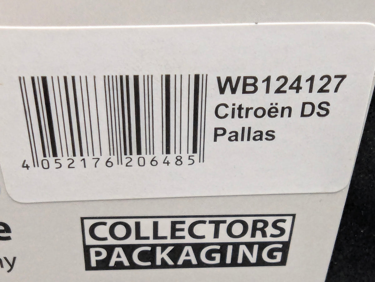 Modellautos 1:24 Whitebox WB 124127 Citroen DS 23 Pallas Metallic Blau mit OVP