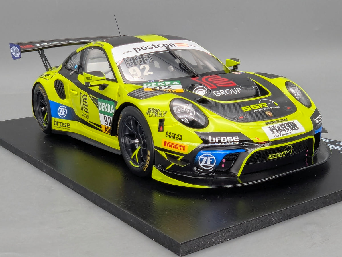 Modellautos 1:18 Spark Porsche 911 GT3 R WINNER GT Masters 2020 #92 mit OVP