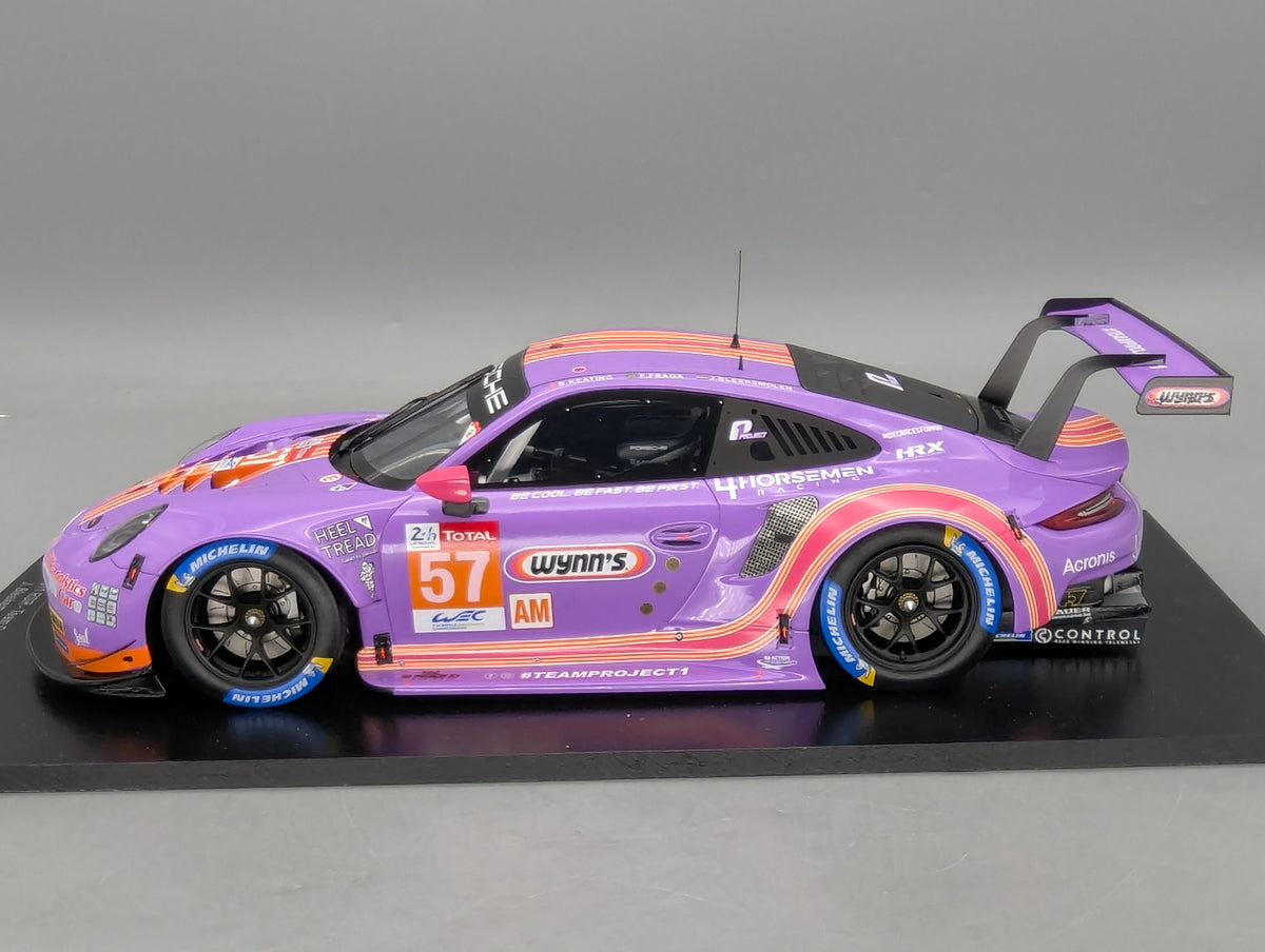 Modellautos 1:18 Spark Porsche 911 RSR 24h Le Mans 2020 #57 mit OVP