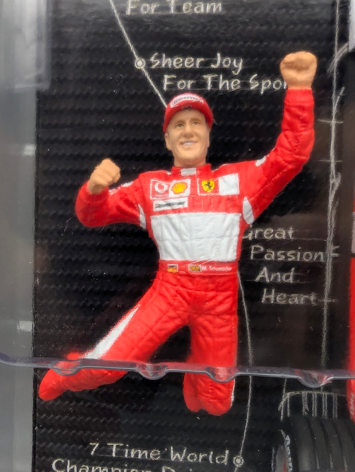 Modellautos 1:18 Hot Wheels Ferrari 248 F1 Anatomy Champion #5 M. Schumacher OVP