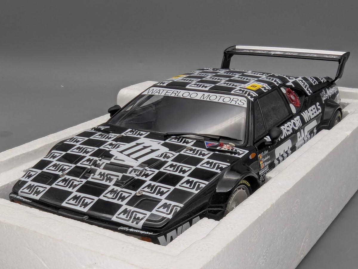 Modellautos 1:18 Minichamps BMW M1 MK Motorsport 24h Le Mans 1986 #111 mit OVP
