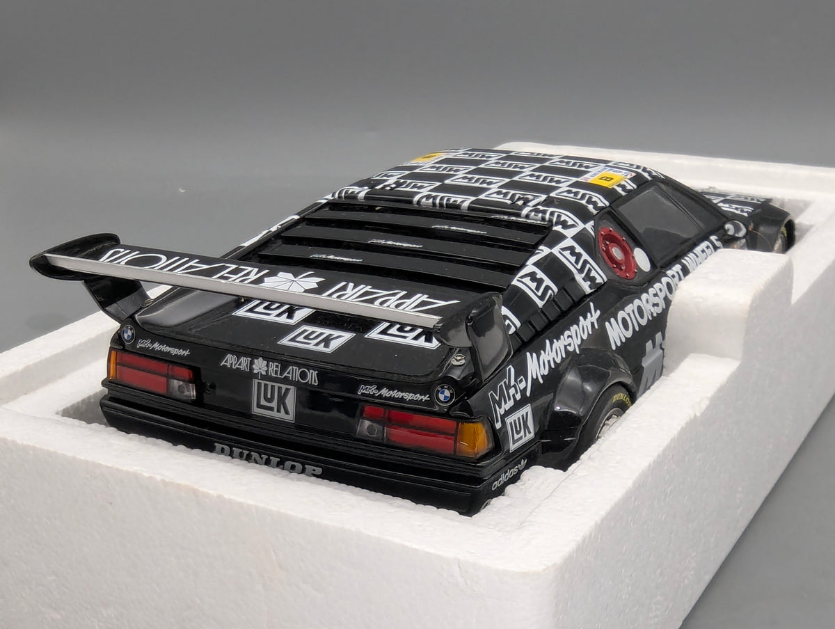 Modellautos 1:18 Minichamps BMW M1 MK Motorsport 24h Le Mans 1986 #111 mit OVP