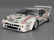 Modellautos 1:18 Minichamps BMW M1 1000km Nürbrg #201 Stuck & Piquet mit Vitrine