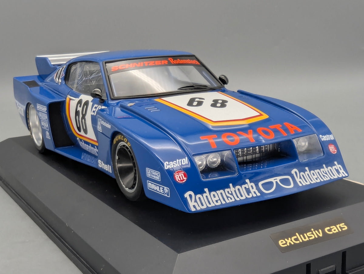 Modellautos 1:18 Spark Toyota Celica LB Turbo WINNER Zolder 1977 #68 mit Vitrine